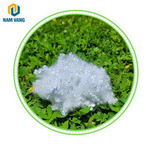 <span class=keywords><strong>PET</strong></span>-Faser HCS-Polyester-Stapel faser 6 DX32mm Hersteller von recycelten Polyester-Stapel fasern in Vietnam ISO, OEKO & GRS-zertifiziert - Product Image 1