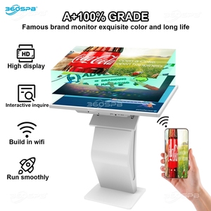 360SPB 32-Zoll-K-Form Touchscreen-Kiosk Wifi LCD-Touchscreen-Kioske Boden stehende Digital Signage und Display - Product Image 4