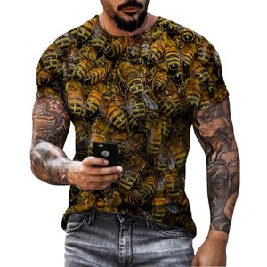 カスタムメンズ100% コットンTシャツオーバーサイズ & ルーズフィットプラスサイズ大きくて高いソリッドパターンニット素材ロゴプリント付き - Product Image 1