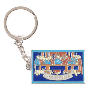 批发促销母亲节礼品定制硬软搪瓷金属妈妈钥匙扣 - Product Image 1