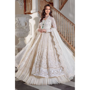 Çekici gelin parti kıyafetleri işlemeli LEHNGA CHOLI MAXI SHARARA hint ve pakistan elbiseler özelleştirilmiş kabul elbise OEM ODM - Product Image 2