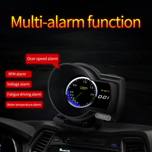 F8 tự động mét đa chức năng HEAD-up hiển thị HUD Đồng hồ tốc độ với 6 giao diện khác nhau OBD2 đo cho xe ô tô 1 năm bảo hành - Product Image 5