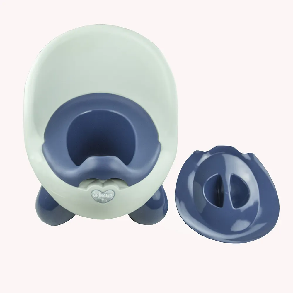 Amazon vendita calda nuovi bambini vasino sedia sedile del water portatile con sedile del coperchio per bambini bambini bambino vasino di plastica sedia