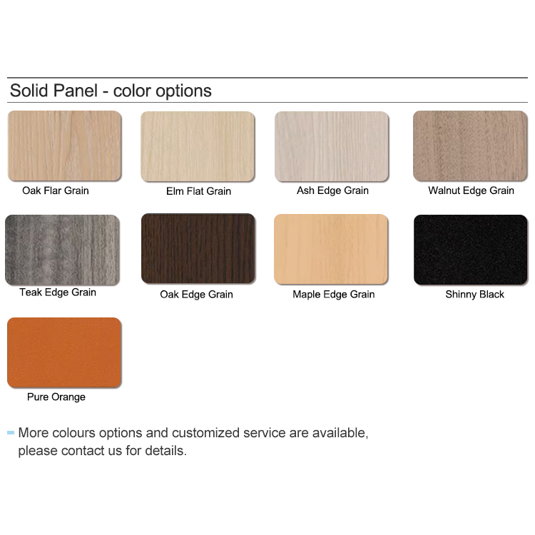 Custom Solid Panal option