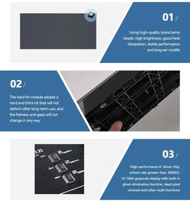 Высокая яркость RGB полноцветный открытый P6.67 P8 P10 SMD 320*160 мм светодиодный дисплей видео настенный модуль светодиодный модуль наружный - Product Image 2
