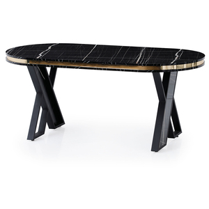 Mesa de jantar extensível ao ar livre moderna com mecanismo do metal para hotéis Restaurantes Villas Apartamento Cozinha Use Sala de estar