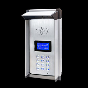4G Wireless Multi-Tenant Audio Intercom 500 Benutzer kapazität mit LCD-Tastatur PIN-Code Zugang GSM-Gegensprechanlage - Product Image 1