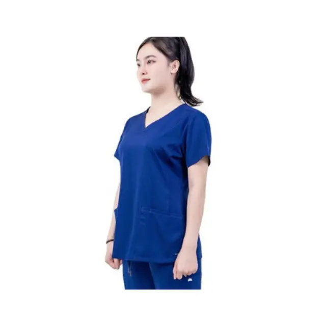 Ensemble de gommage pour femmes Ensembles d'infirmière chirurgicale Uniformes hospitaliers Medico Spandex Stretch Respirant Scrubs Uniformes d'infirmière