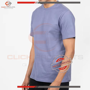 メンズTシャツメンズ服無地コットンTシャツ100% 快適フィット
