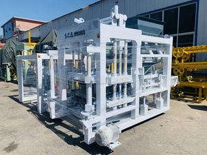 MEJOR MÁQUINA Controlador PLC bloque de apilamiento automático máquina de moldeo de ladrillos QT 4-15B maquinaria de fabricación de ladrillos - Product Image 2