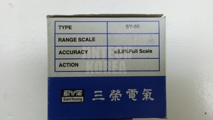 17518) 100% chính hãng 99% New Samyoung SY-60 Analog Bảng điều chỉnh Meter Hàn Quốc nguồn gốc - Product Image 3