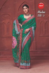 Kadınlar için saf dol viskon Saree zarif yumuşak ipek hissediyorum pozisyon baskılı tasarımcı hafif şenlikli parti hint Sarees giymek
