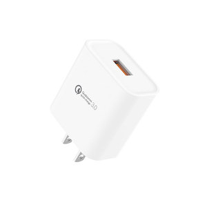 18W Quick <strong>Charge</strong> 5V 3A Travel Charger Adapter QC3.0 USB Wall Charger US EU Universal Mobile Phone Fast Charger