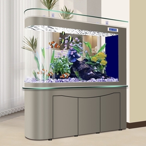 Glazen aquariumbodemfilter in kogelvorm voor thuis of kantoor, aanpasbaar als ruimteverdeler - Product Image 3