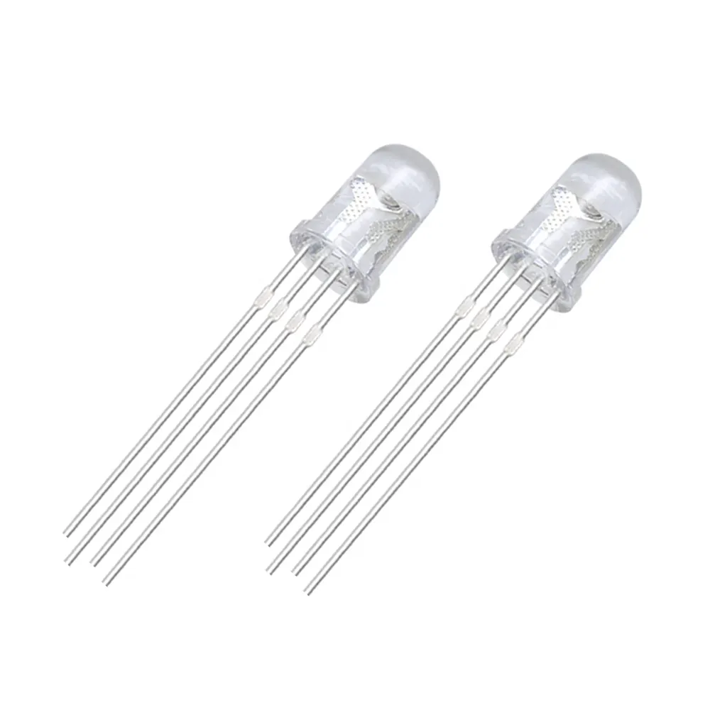 Wasser klar 5mm LED-Diode langsam blinkt ultra hellrot Gelb mehrfarbig 3 Beine 3mm Diode LED violett 365-375nm