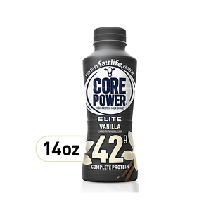Çekirdek güç çilek muz 26g Protein Shake, 14 oz. Şişeler, 12 paket