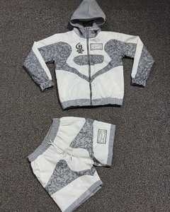 Mens Trackacksufer מותאם אישית להגדיר עם ז 'קט אפ וjoggers עבור הפעלת צוות ספורט כושר או מיתוג אופנה