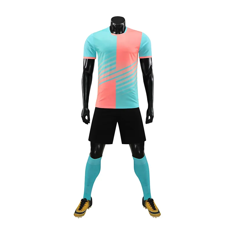 Wholesale Custom New Design High Quality Factory Original Football Uniform Full Set 2023 Hot Clubs Quality Men Soccer Wear