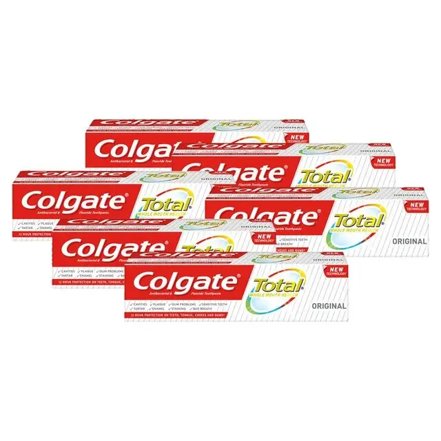 Alemania vende al por mayor pasta de dientes para blanquear los dientes Colgate de alta calidad con paquete de triple acción pasta de dientes a granel Sensodyne pasta de dientes