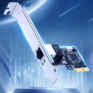 DTECH PCI Express X1 to Single Ethernet RJ45 <strong>Lan</strong> Controller up to 10/100/1000Mbps Gigabit Network Card