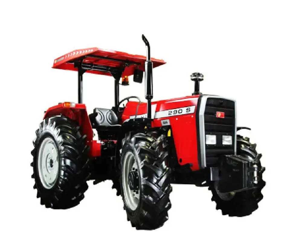 110HP 120HP Massey Ferguson utilizza trattore a quattro ruote trattore agricolo usato di seconda mano