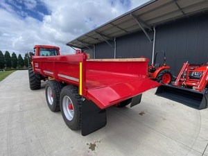 双轴自卸拖车8吨农用倾卸拖车拖拉机农用液压倾卸拖车低价