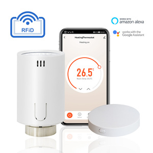 Zigbee termostato per il riscaldamento accurato del radiatore WiFi telecomando e Display LCD ABS e PC materiale per uso appartamento - Product Image 5