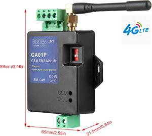 4G GSM断电报警迷你家庭安全无线短信通话6预置短信报警信息 - Product Image 1