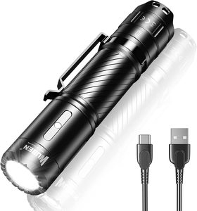WUBEN C3 1200 lümen güçlü tip C el flaş ışığı Taschenlampe taktik şarj edilebilir LED el feneri