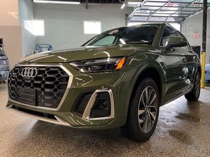 Sol direksiyon deri koltuklar ile S hattı 45 District bölge yeşil metalik için 2023 Audi Q5 <span class=keywords><strong>Quattro</strong></span> Premium Plus