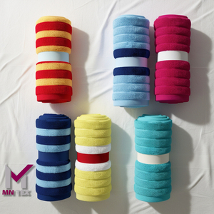 Indian Premium Multi-Color Cotton Bath Towels Quick Absorbent and Sustainable.