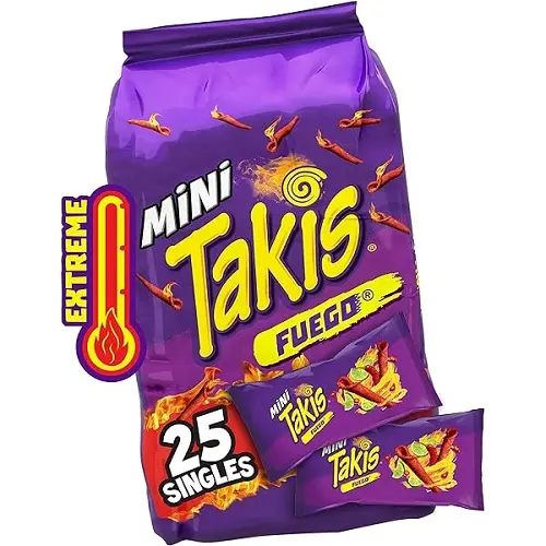 TAKIS Xplosion Tortilla Chip Snacks Saveur de fromage nacho piquante sachet de 280g