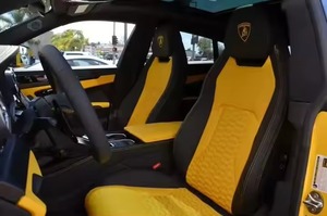 Lamborghini Urus için 2023 şehir ve Off-Road maceraları için sol direksiyon deri koltuklar arka kamera ile şık ve çok yönlü SUV