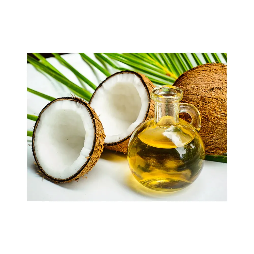 Aceite de coco puro prensado en frío de alta calidad Aceite de coco orgánico puro 100% a precio mayorista