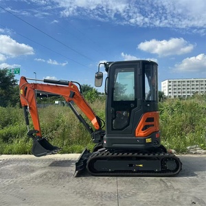 Spedizione gratuita EPA 3.7ton piccolo Micro escavatore Farm altamente efficiente cingolato Micro escavatore idraulico Mini escavatori con cabina - Product Image 3