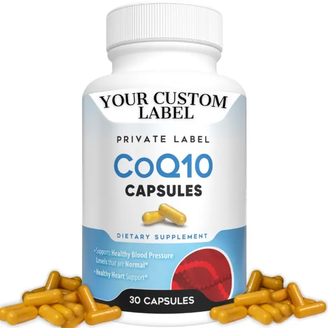 Coq10 universal quinone por vox nutrição ajuda com a energia e o suporte da enzima impulsiona produtividade celular fortalece o coração poderosa vitamina