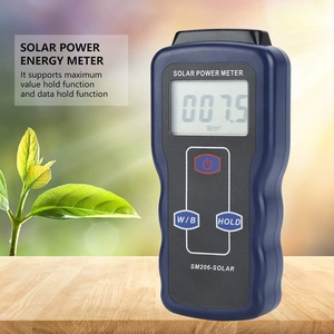 RZ/Ruizhi SM206เครื่องวัดรังสีดวงอาทิตย์,เครื่องทดสอบการฉายรังสีพลังงานแสงอาทิตย์แบบดิจิตอลเครื่องทดสอบการวัดพลังงาน