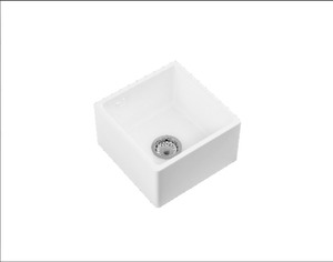 土耳其制造商生产的现代单碗陶瓷厨房水槽 - Product Image 1