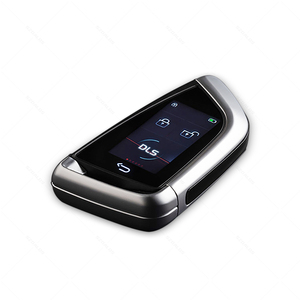 Accesorios para automóviles Sistema de entrada sin llave Botones de arranque y parada de automóvil Control remoto Teclas LCD inteligentes - Product Image 1
