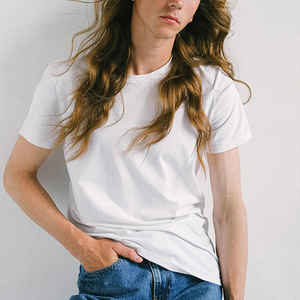 Unisex Daily <strong>Tee</strong> with Modern for Look Clean Silhouette Comfortable Oversized Fit Youthful Appeal for Personalized Printing - Product Image 3