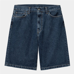 Vintage erkek Baggy Denim şort eski bir görünüm vermek için yıkanmış özel Mens kot şort gevşek Fit tarzı ile özelleştirilmiş renkler - Product Image 1