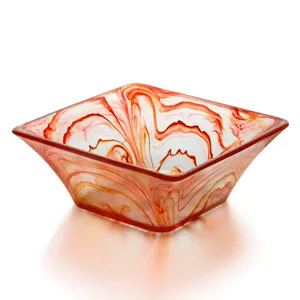 新款优雅外观设计手工树脂碗，带圆形餐具和餐具树脂碗 - Product Image 6