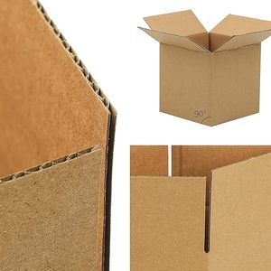 4 X 4 X 4 Corrugated Cardboard <strong>Box</strong> - <strong>3</strong> Ply for Packing, Moving, Shipping, Gifting, and Multi-Purpose Use. - Product Image 5