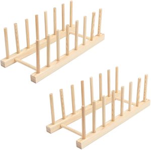 Einzigartiger Holzplatten ständer für die Aufbewahrung von Küchen utensilien und Tisch <span class=keywords><strong>display</strong></span> Ideal für stilvolle Organisation und Werbung zu Hause