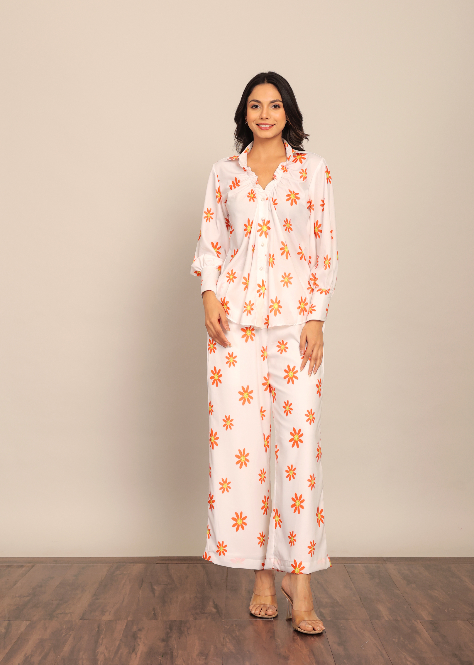 White and Orange