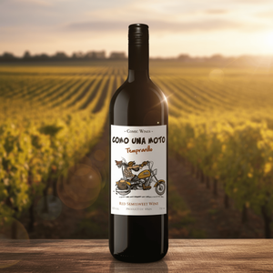 Como UNA Moto, màu đỏ bán ngọt, tempranillo 100%, rượu vol 12%, varietal Tây Ban Nha, 0,75lt, từ castilla La Mancha. - Product Image 5
