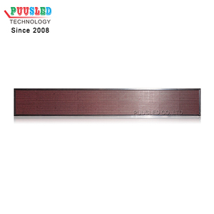 Semi all'aperto di colore rosso Led scorrimento messaggio di visualizzazione pubblicità Led segno di benvenuto per il negozio - Product Image 2