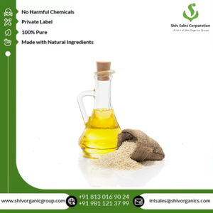 Wholesale Premium Quantity Supplier of Private Label 100% Pure Sesame Carrier <strong>Oil</strong> at Reliable Market <strong>Rates</strong> - Product Image 4