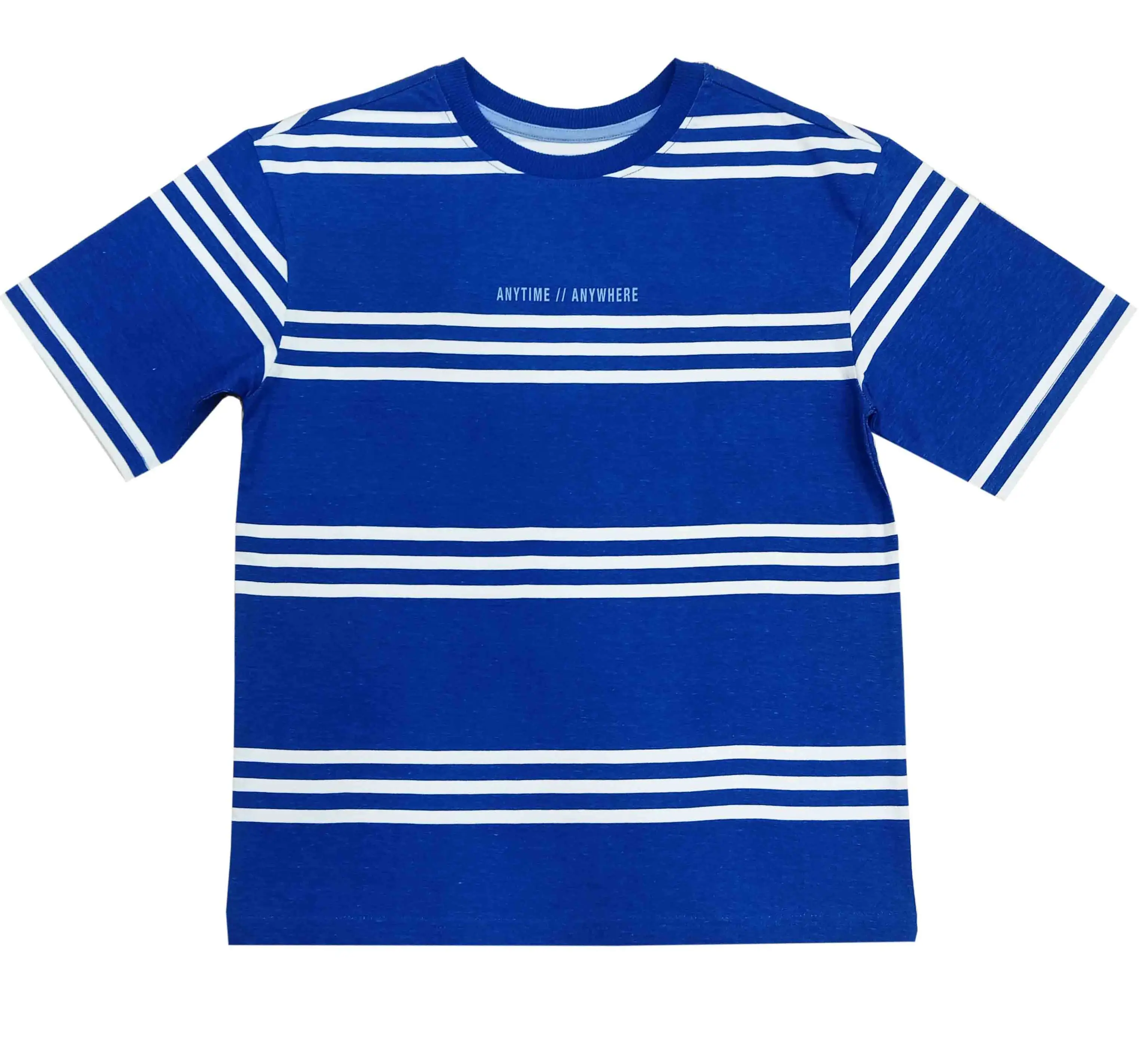 लड़के टी शर्ट बच्चों के लिए छोटी आस्तीन सादे कस्टम लोगो मुद्रण 100 कपास खाली खाली कपड़ा कपड़ा