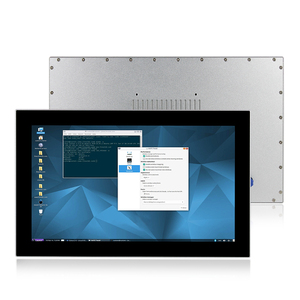 IP69K wasserdichter PC der 12. Generation Kapazitiver Touch-Aluminium-Industrie-PC mit eingebettetem Ständer/Wand/VESA Installieren Sie einen wasserdichten PC - Product Image 1
